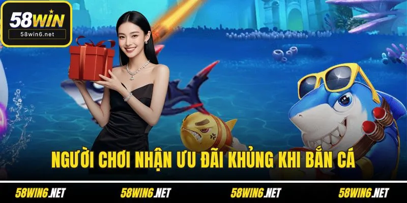 Người chơi nhận ưu đãi khủng khi bắn cá